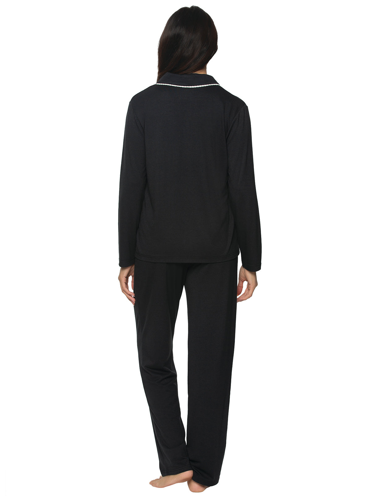 Jessie Long Sleeve Pajama Set | Felina | 2 Piece Knit Pajama Set